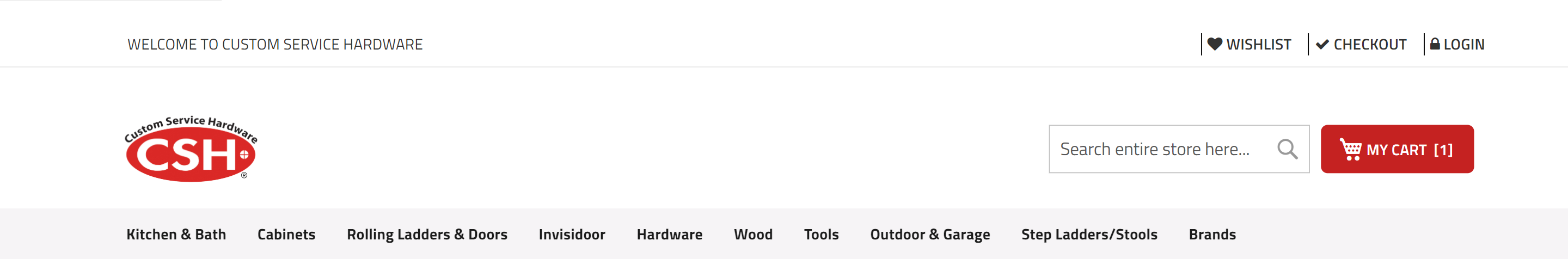 Custom Service Hardware Order Status & Tracking